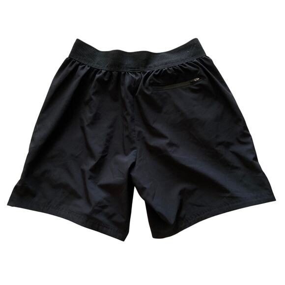 MP My Protein Men's Athletic Shorts Running Workout Gym Pockets Black Size Large - Picture 2 of 7